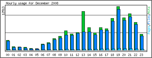 Hourly usage