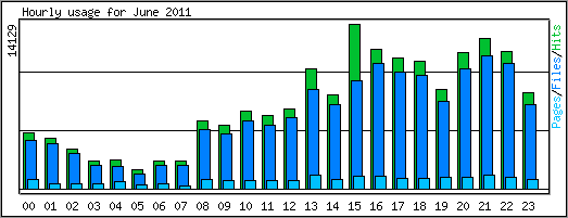 Hourly usage