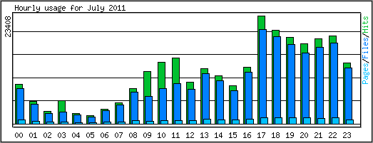 Hourly usage