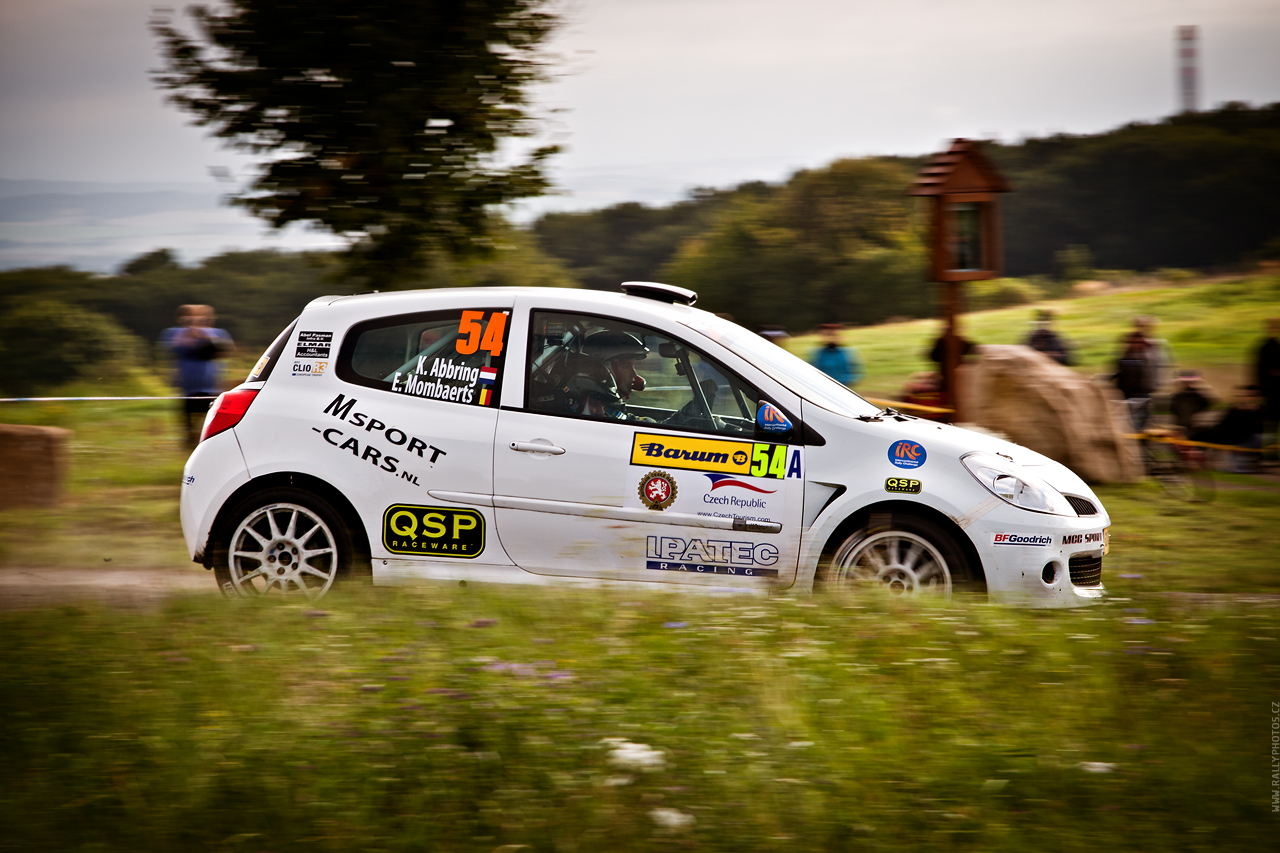 Barum Czech Rally Zlín 2010 - Kevin Abbring - Renault Clio R3