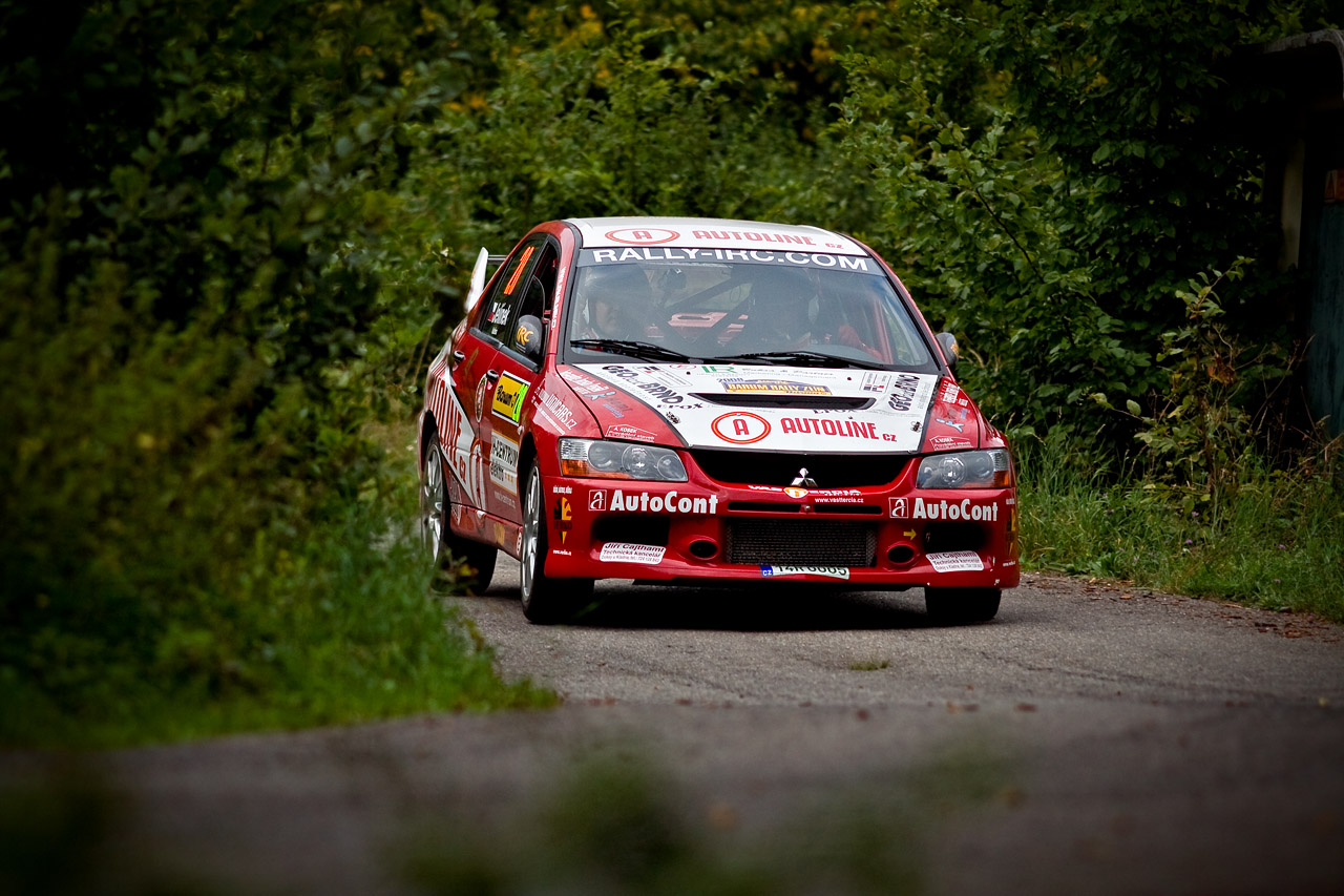 Jan Jelínek - Testing Mitsubishi Lancer EVO 9 - 2008