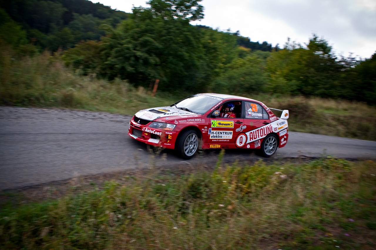 Jan Jelínek - Testing Mitsubishi Lancer EVO 9 - 2008