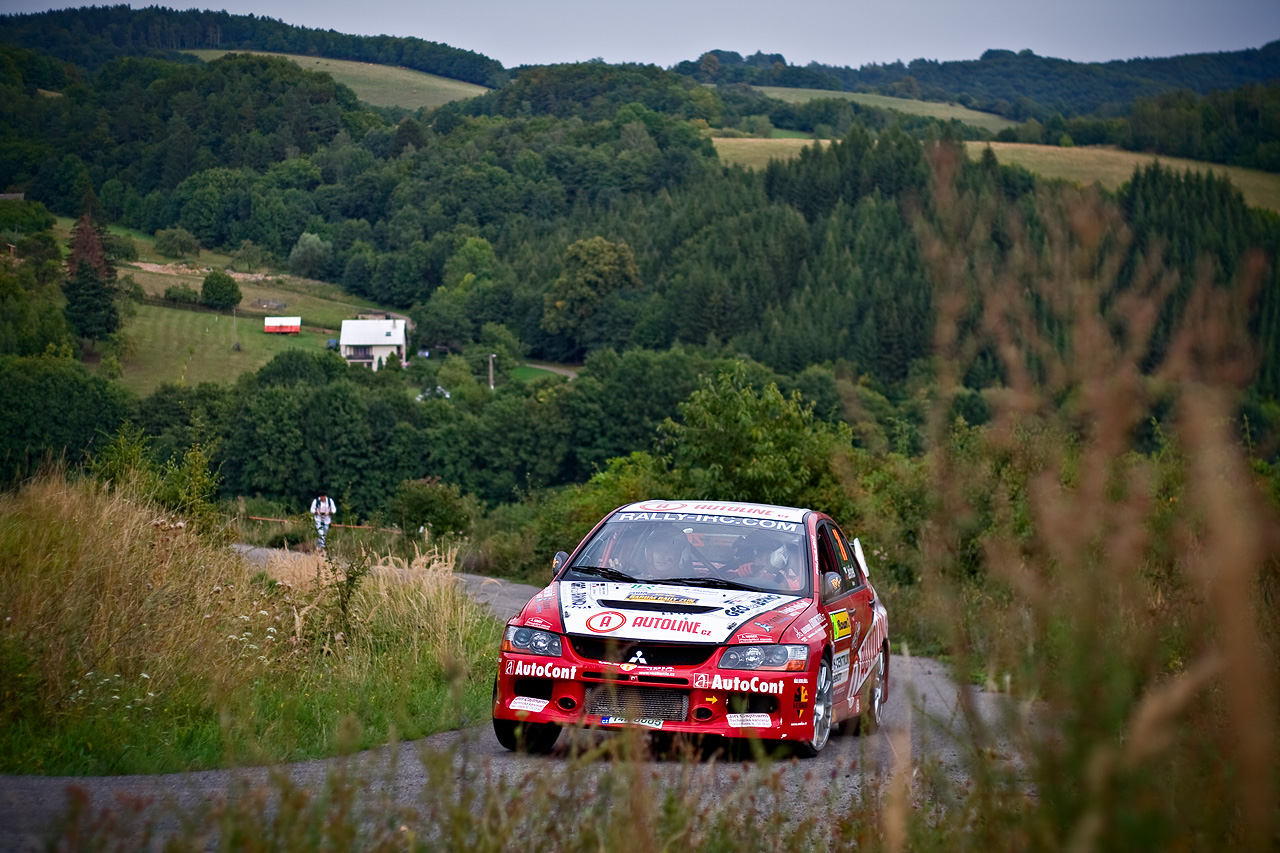 Jan Jelínek - Testing Mitsubishi Lancer EVO 9 - 2008