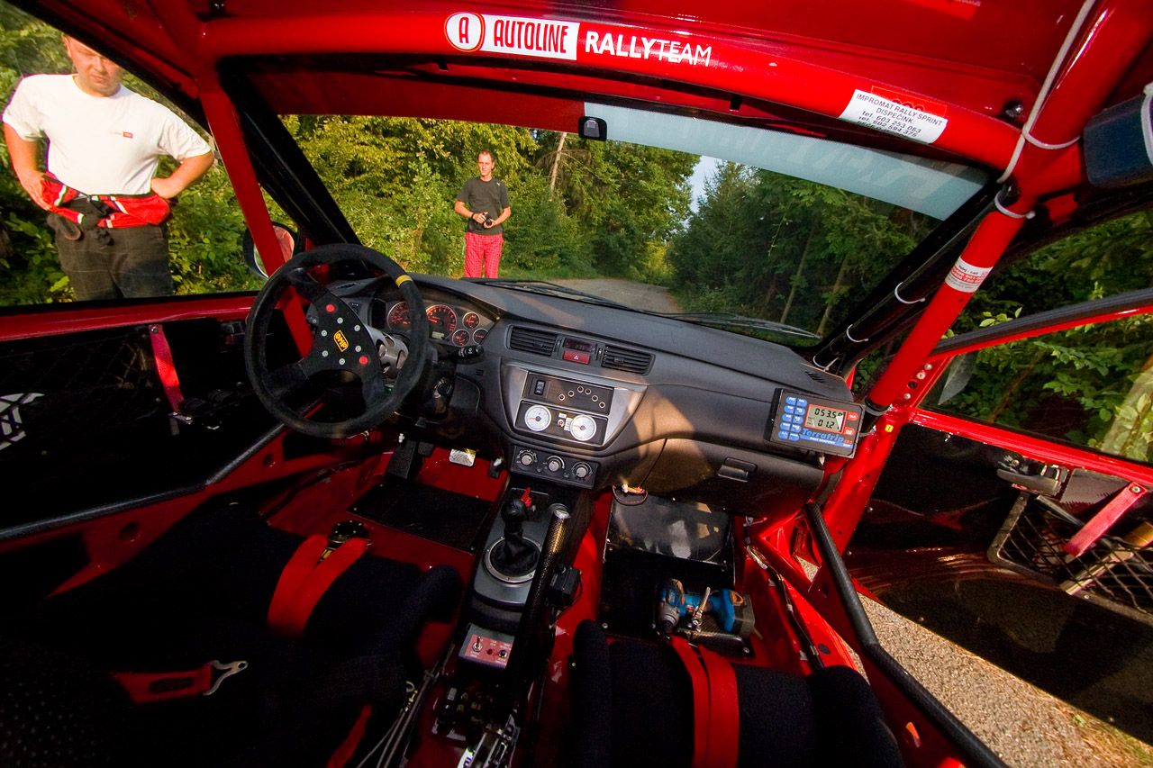 Jan Jelínek - Testing Mitsubishi Lancer EVO 9 - 2008