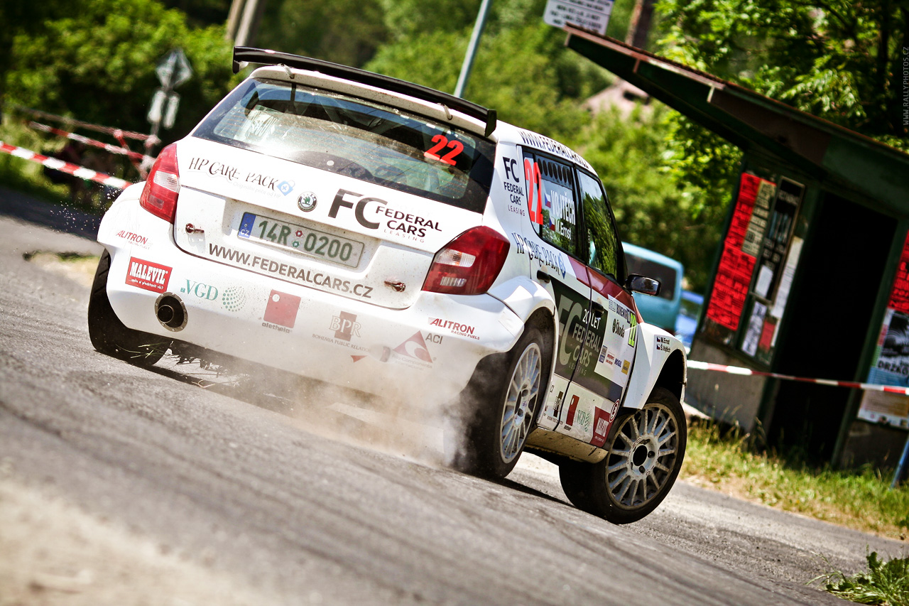 Rally Bohemia 2010 - Štěpán Vojtěch - Škoda Fabia S2000