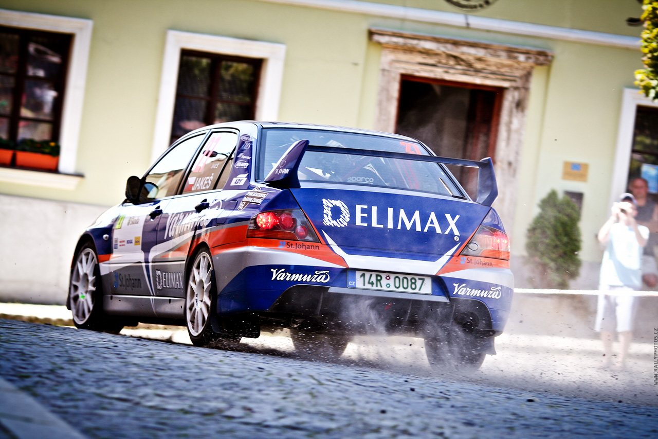 Rally Bohemia 2010 - Mirek Jakeš - Mitsubishi Lancer EVO IX