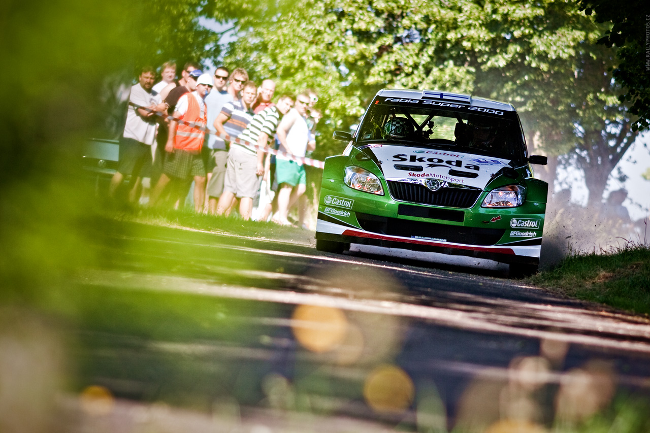 Rally Bohemia 2010 - Juho Hänninen - Škoda Fabia S2000