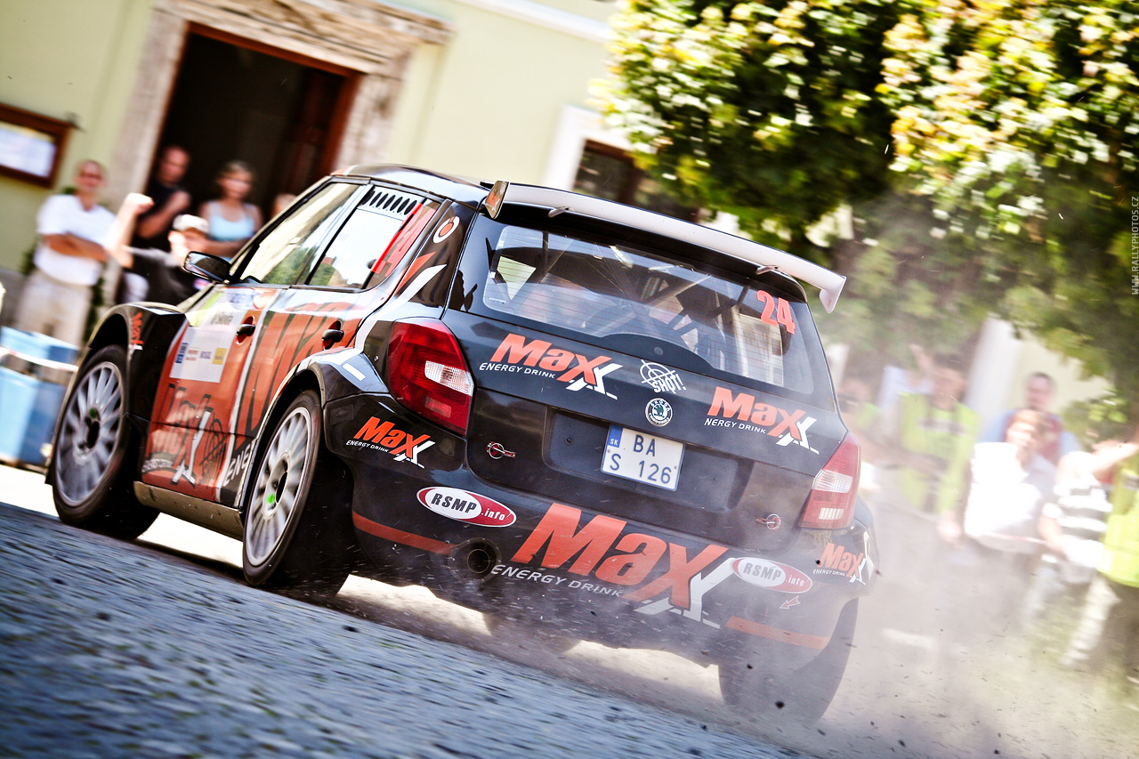 Rally Bohemia 2010 - Rzeźnik Maciej - Škoda Fabia S2000