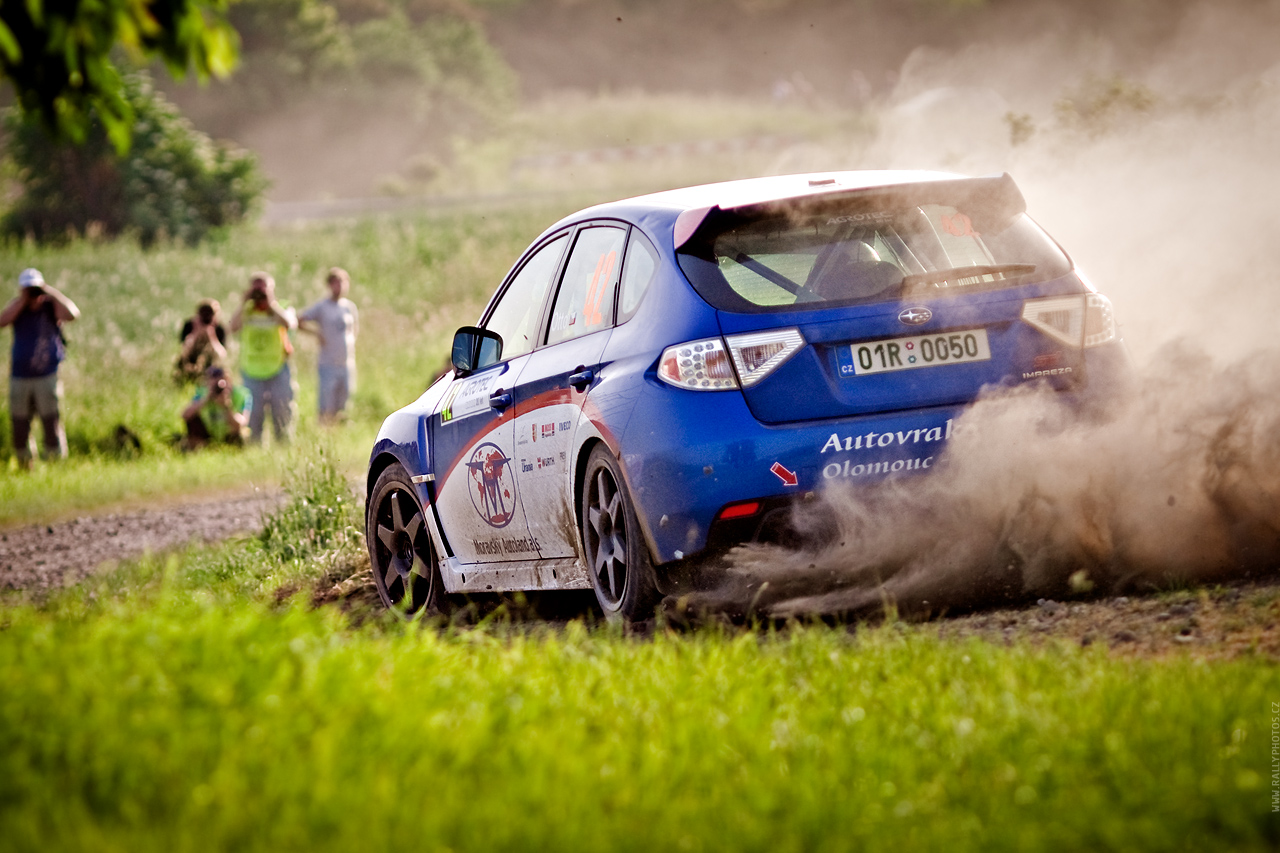 Agrotec Rally Hustopeče 2010 - Ludvík Otto - Subaru Impreza STI