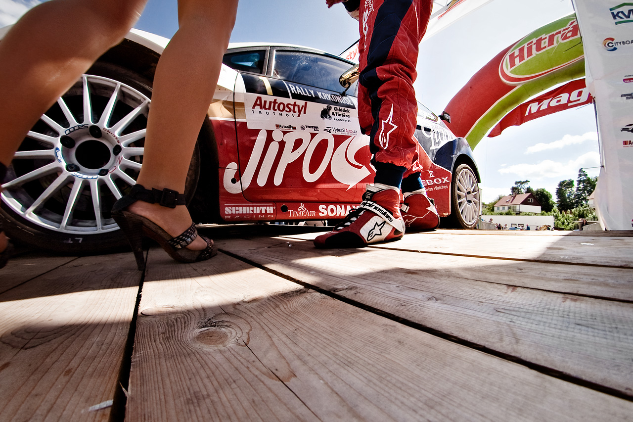 Rally Krkonoše 2010 - Martin Prokop & rally bitch