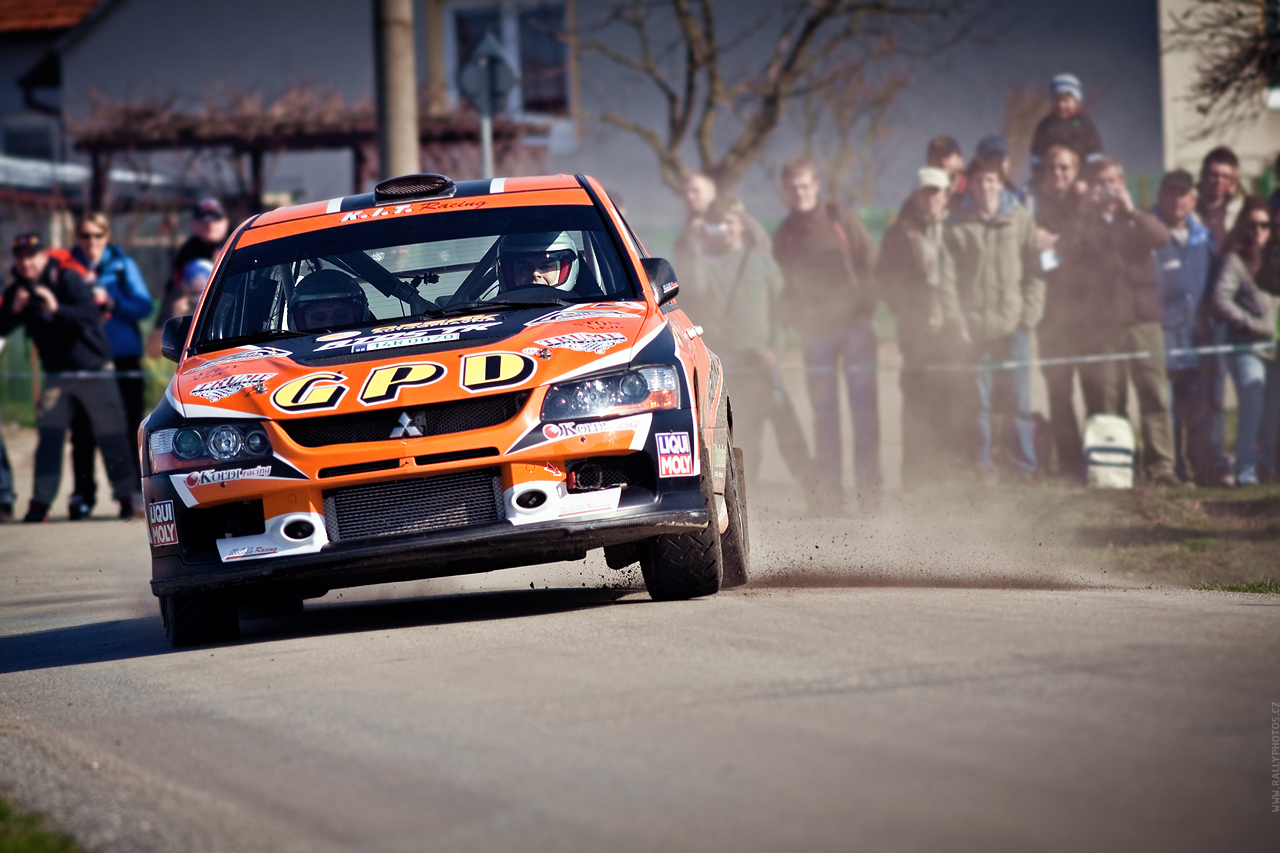 Horácká Rally Třebíč 2010 - Jaroslav Orsák - Mitsubishi Lancer EVO IX