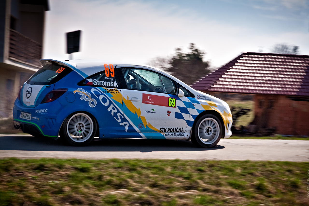 Horácká Rally Třebíč 2010 - Roman Stromšík - Opel Corsa OPC