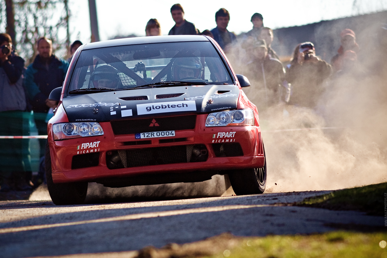 Horácká Rally Třebíč 2010 - Lumír Firla - Mitsubishi Lancer EVO IX