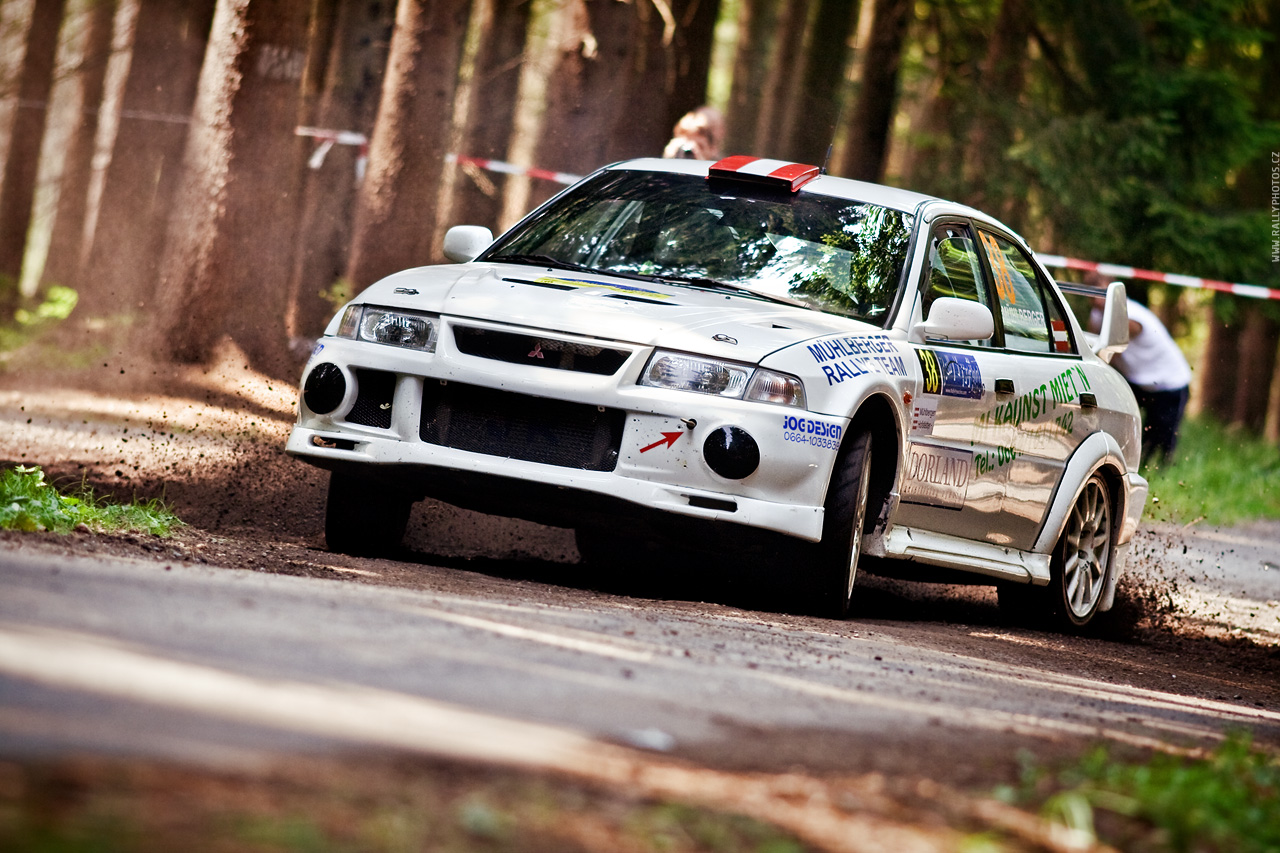 Rally Vysočina 2010 - Roman Mühlberger - Mitsubishi Lancer EVO VI
