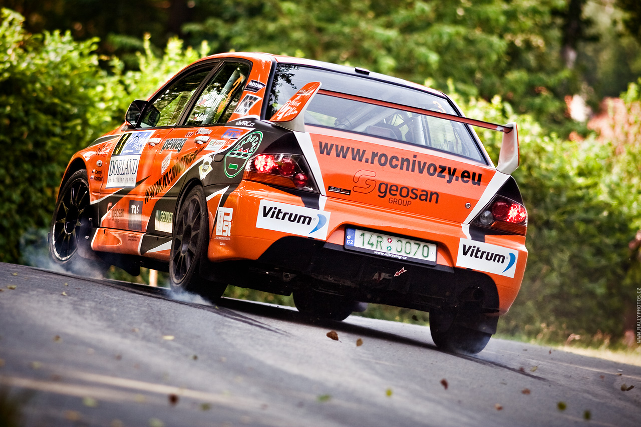 Rally Vysočina 2010 - Jan Černý - Mitsubishi Lancer EVO IX
