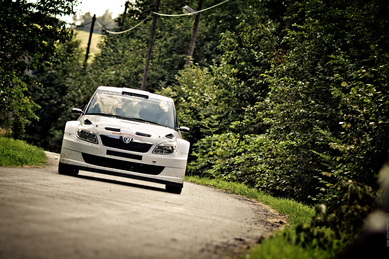 Test of Škoda Motorsport - Zašová