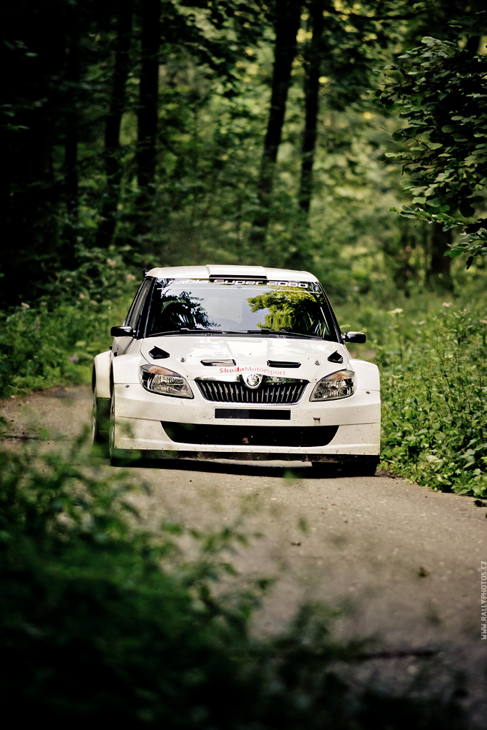Test of Škoda Motorsport - Zašová