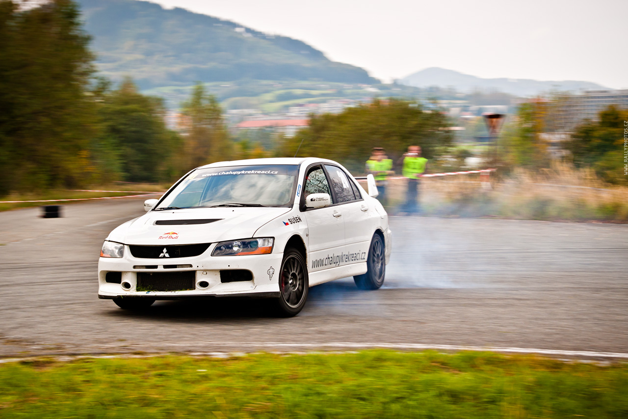 Lancers EVO & Imprezas testing @ Kopřivnice 2010