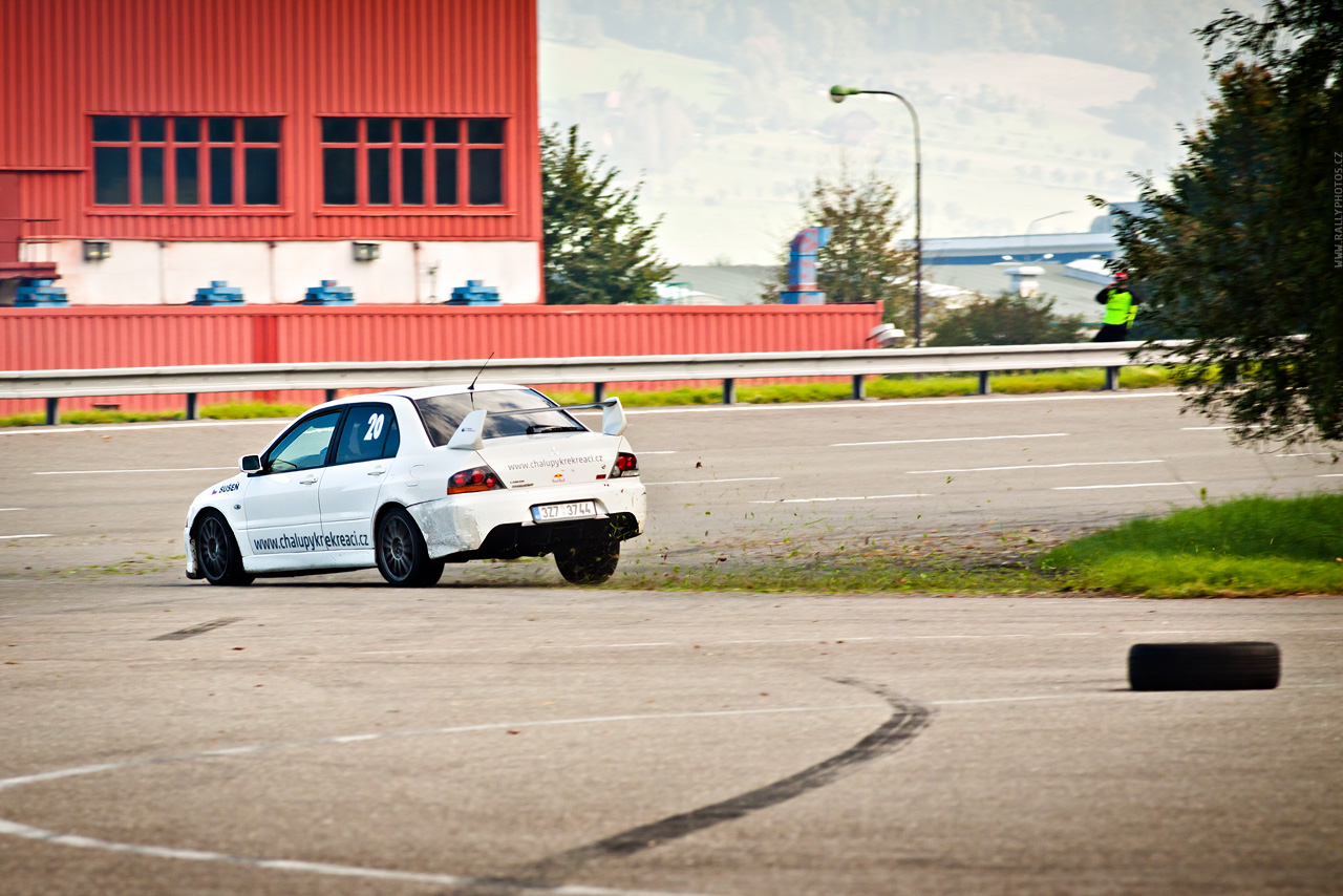 Lancers EVO & Imprezas testing @ Kopřivnice 2010