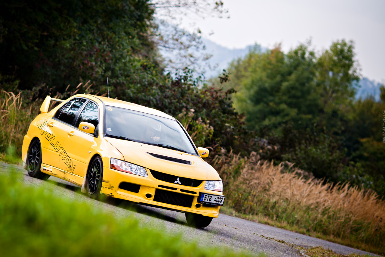 Lancers EVO & Imprezas testing @ Kopřivnice 2010