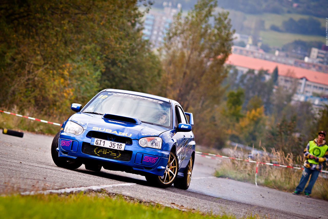 Lancers EVO & Imprezas testing @ Kopřivnice 2010