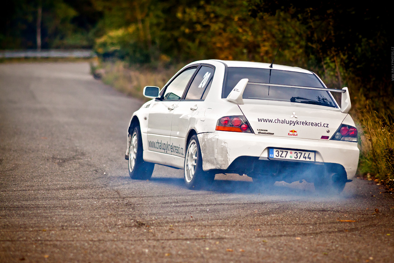 Lancers EVO & Imprezas testing @ Kopřivnice 2010