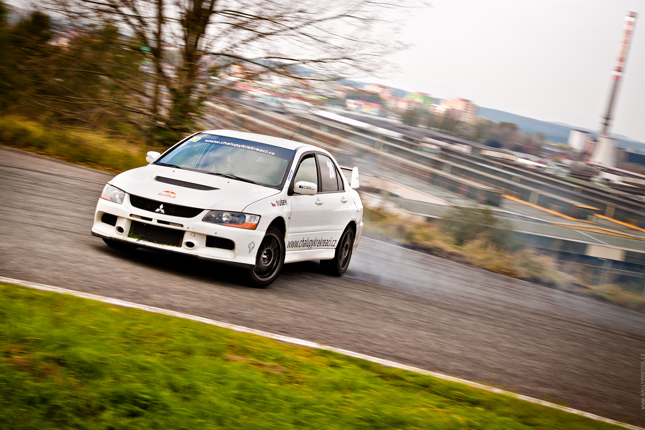 Lancers EVO & Imprezas testing @ Kopřivnice 2010