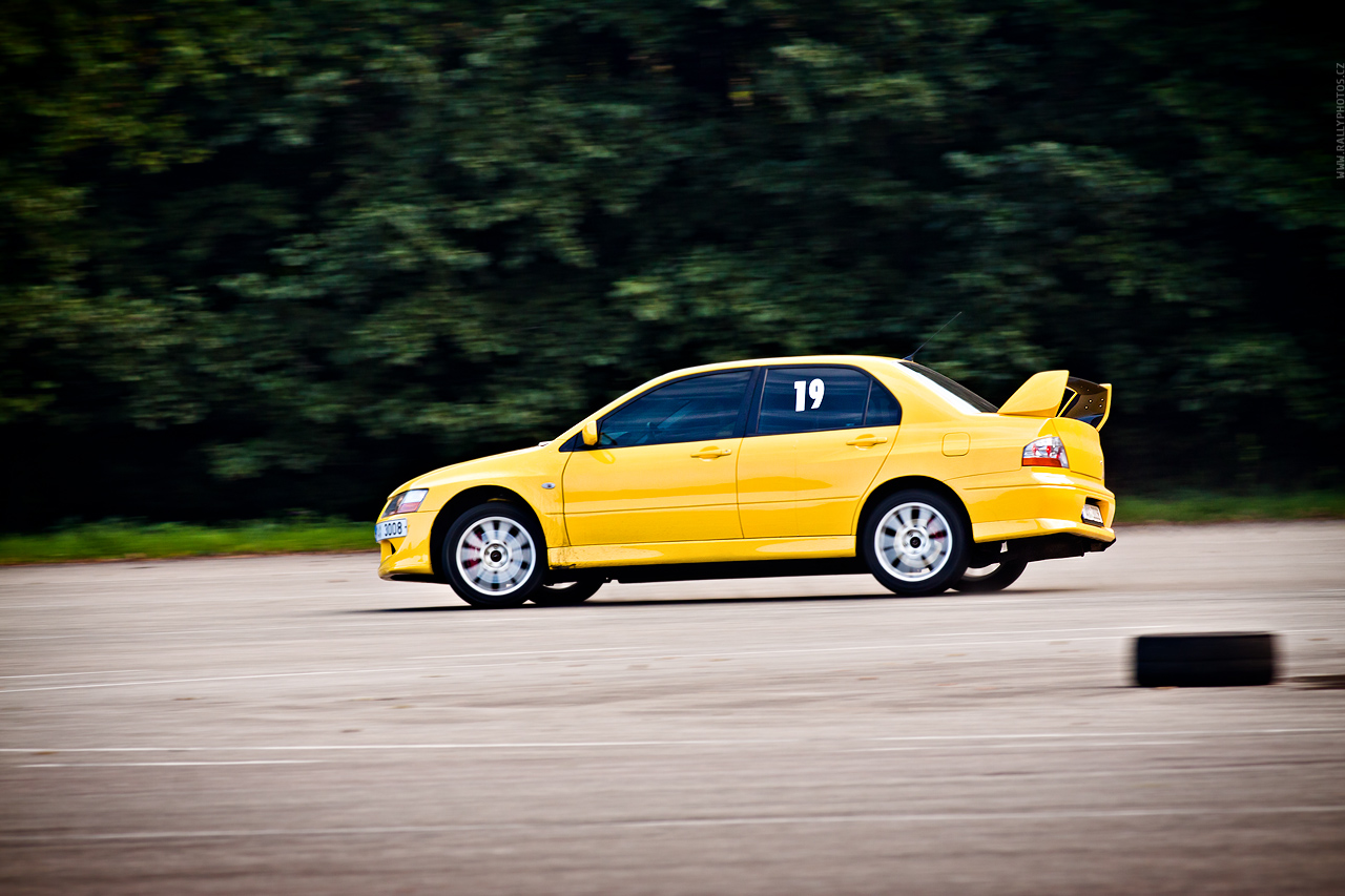 Lancers EVO & Imprezas testing @ Kopřivnice 2010