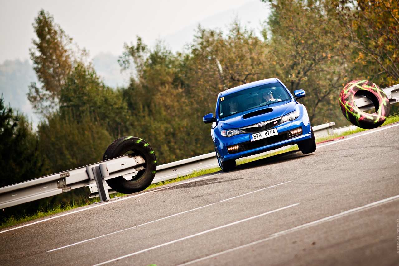 Lancers EVO & Imprezas testing @ Kopřivnice 2010