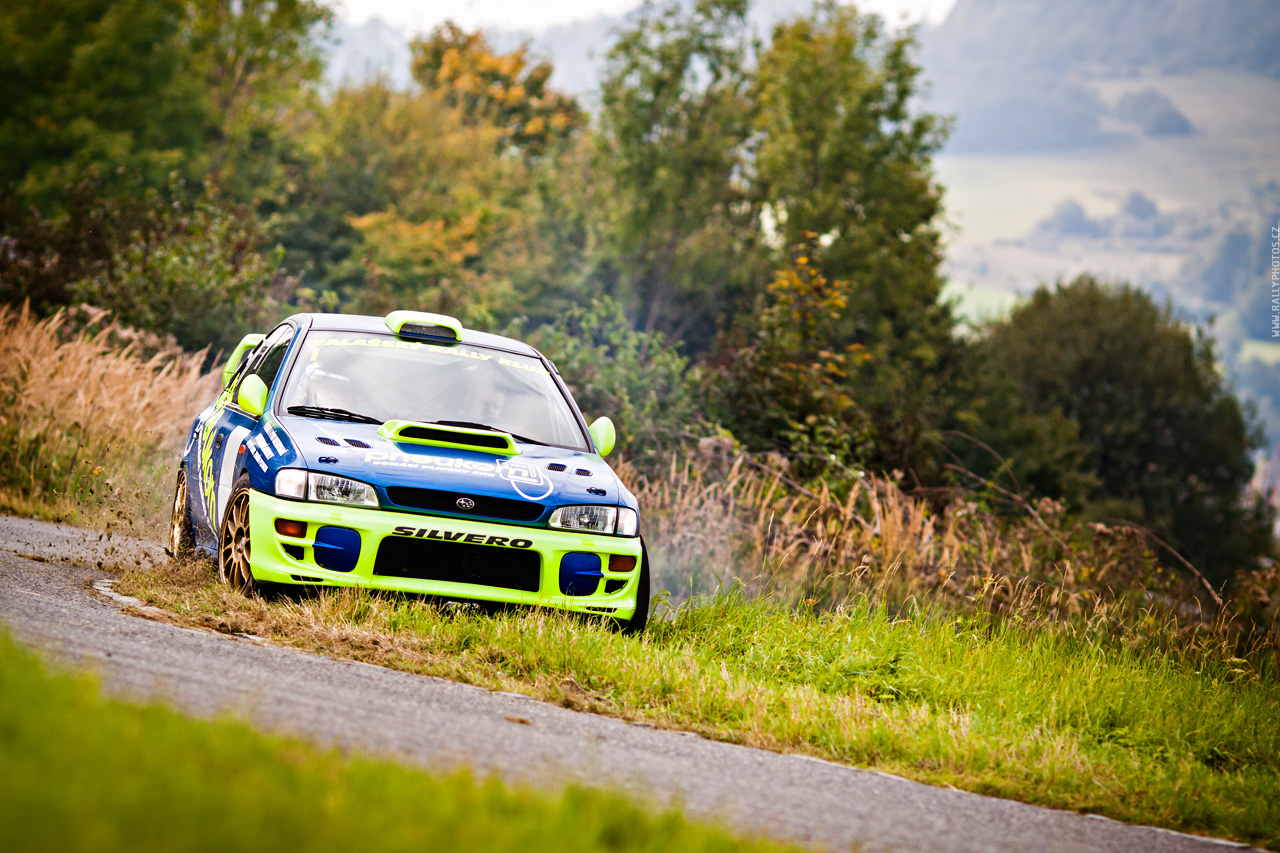 Lancers EVO & Imprezas testing @ Kopřivnice 2010