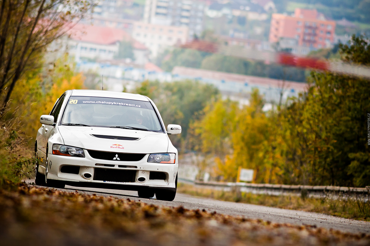 Lancers EVO & Imprezas testing @ Kopřivnice 2010