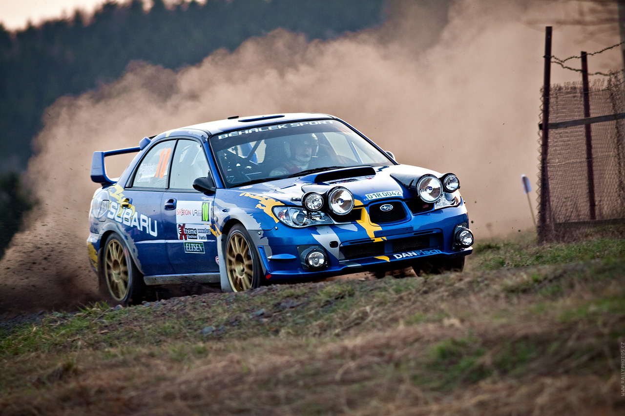 SHERON Valašská Rally 2010 - Daniel Běhálek - Subaru Impreza STI WRX
