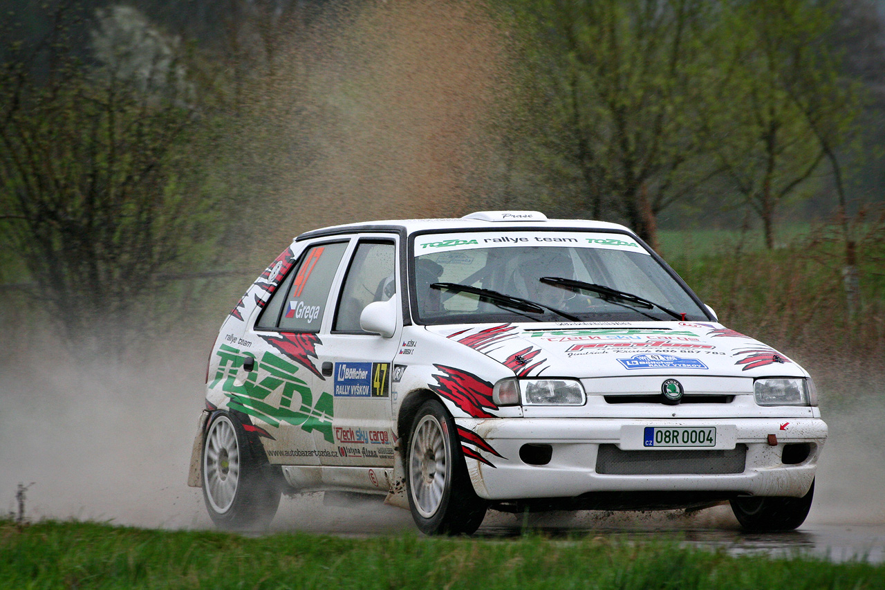 Rallysprint Vyškov 2008
