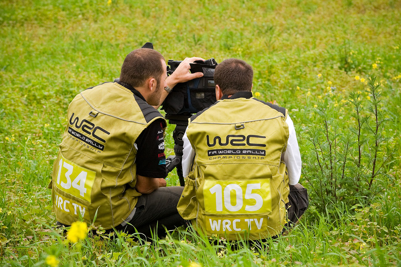 Snapshots from WRC Poland 2009