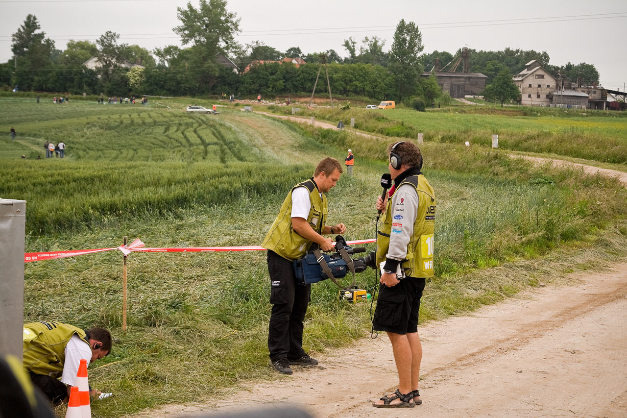 Snapshots from WRC Poland 2009