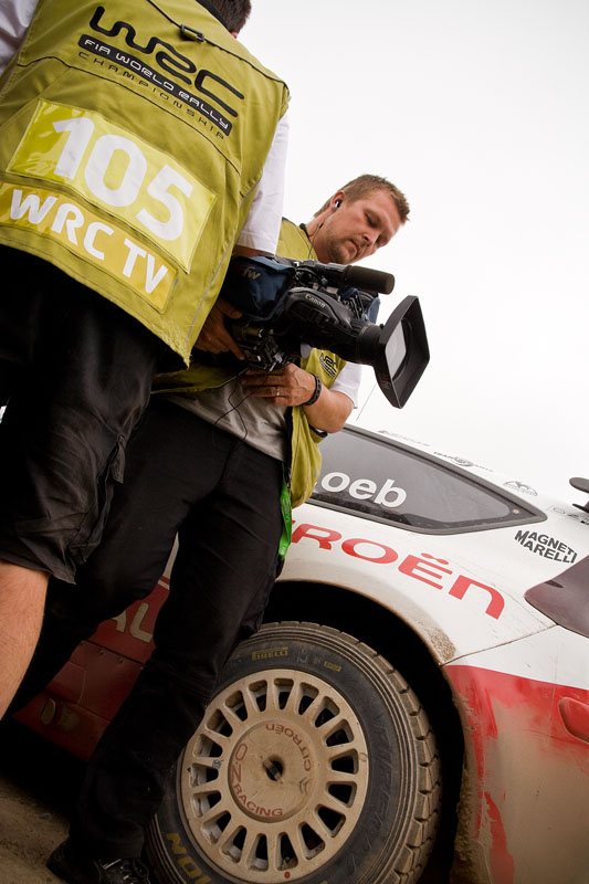 Snapshots from WRC Poland 2009